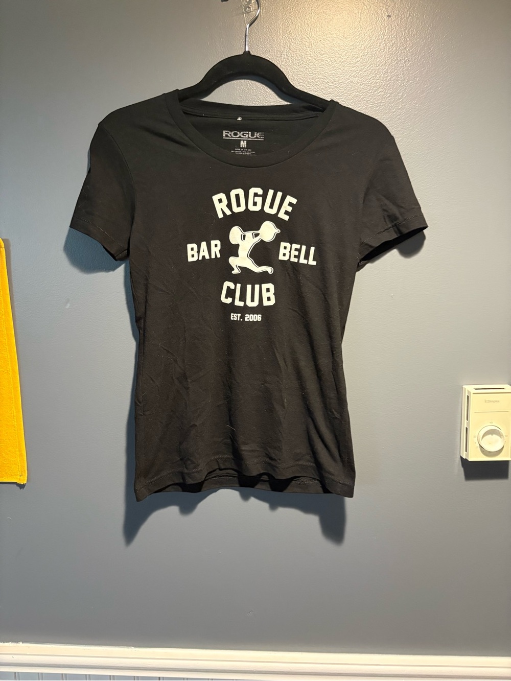 💥Buy 2 Get 1 Free💥 Rogue Black Women's Barbell Club Tee